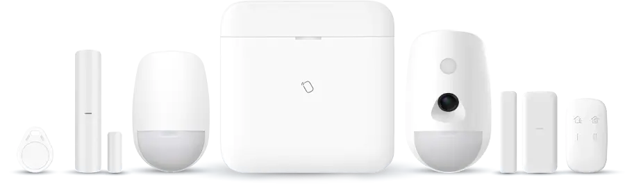 Kit alarme sans abonnement blanc