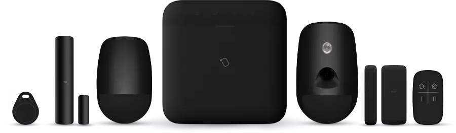 Kit alarme sans abonnement noir