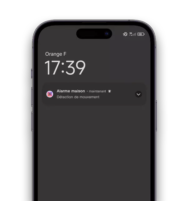 Alerte instantanée sur votre téléphone portable