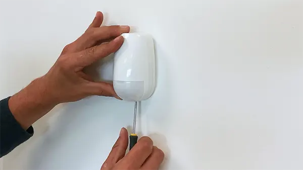 Vidéo d'installation du détecteur de mouvement
